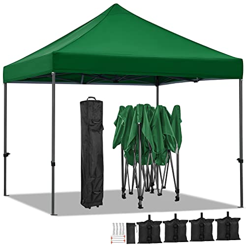 Yaheetech Tonnelle 3x3m Pliante Imperméable Anti-UV Tente Pavillon Pop-up Portable
